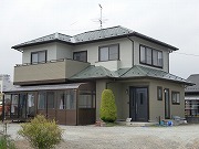 仙台市太白区西中田U様邸で　屋根外壁塗装工事させて頂きました