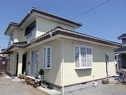仙台市若林区一本松C様邸で　屋根外壁塗装工事させて頂きました
