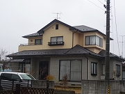 仙台市太白区四郎A様邸で　屋根外壁塗装工事させて頂きました