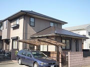 仙台市青葉区川内H様邸で　屋根外壁塗装工事させて頂きました