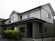 仙台市若林区中倉K様邸で　屋根外壁塗装工事させて頂きました