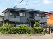 仙台市泉区住吉台M様邸で　屋根外壁塗装工事させて頂きました