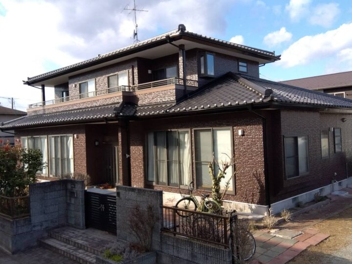 柴田町で　屋根塗装工事させて頂きました