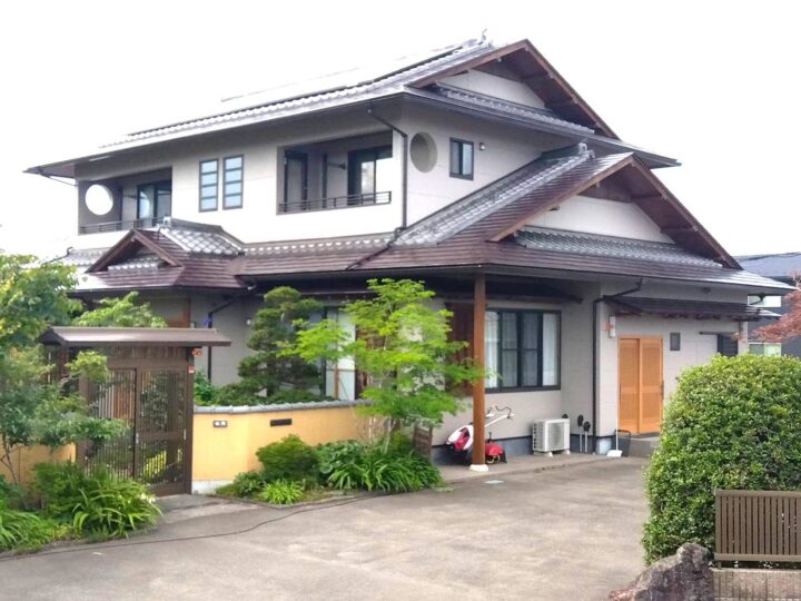 山元町山寺D様邸で　屋根外壁塗装工事させて頂きました