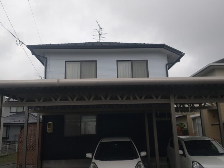 仙台市青葉区愛子　A様邸で　屋根外壁塗装工事させて頂きました