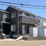 外壁2色塗りのデコラトーン工法で、施工させていただきました。（ウルトラペイントシリーズ）