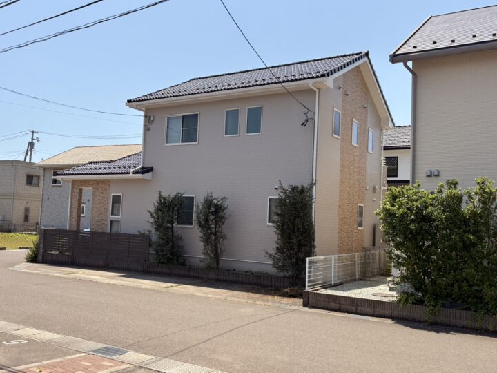 グランデ無機／プリザーブコートWSSにて施工させていただきました（名取市美田園）