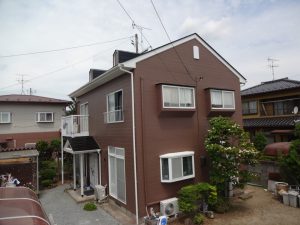 角田市屋根外壁塗装